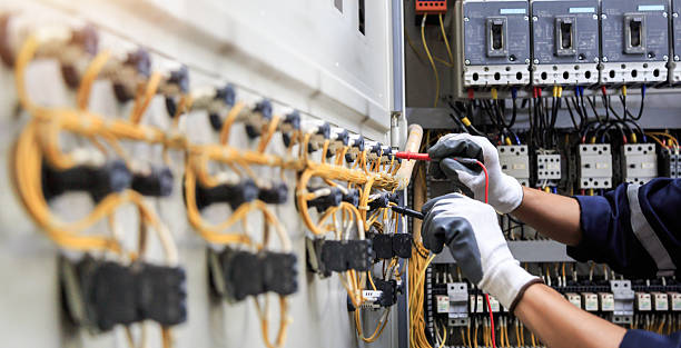 Professional Electrician technician working in Trail Creek, IN